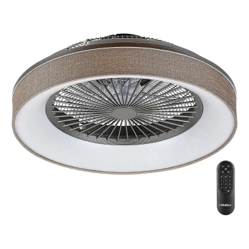 Rabalux - LED Himmennettävä kattovalaisin tuulettimella LED/35W/230V 3000-6000K + kaukosäädin