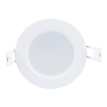 Rabalux - LED upotettava valo LED/3W/230V halkaisija 9 cm valkoinen