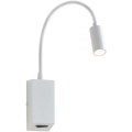 Redo 01-1193 - LED Joustava pieni lamppu HELLO LED/3W/230V valkoinen