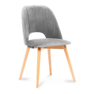 Ruokapöydän tuoli TINO 86x48 cm harmaa/pyökki