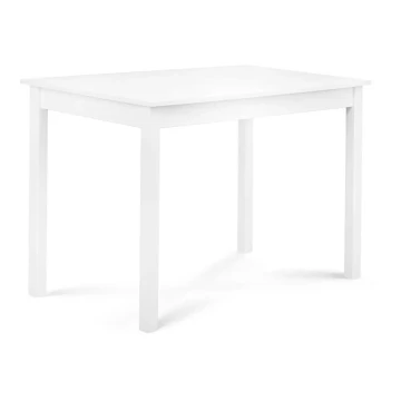 Ruokapöytä EVENI 76x60 cm pyökki/valkoinen