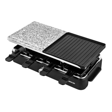 Sencor - Raclette grill lisävarusteiden kanssa 1400W/230V