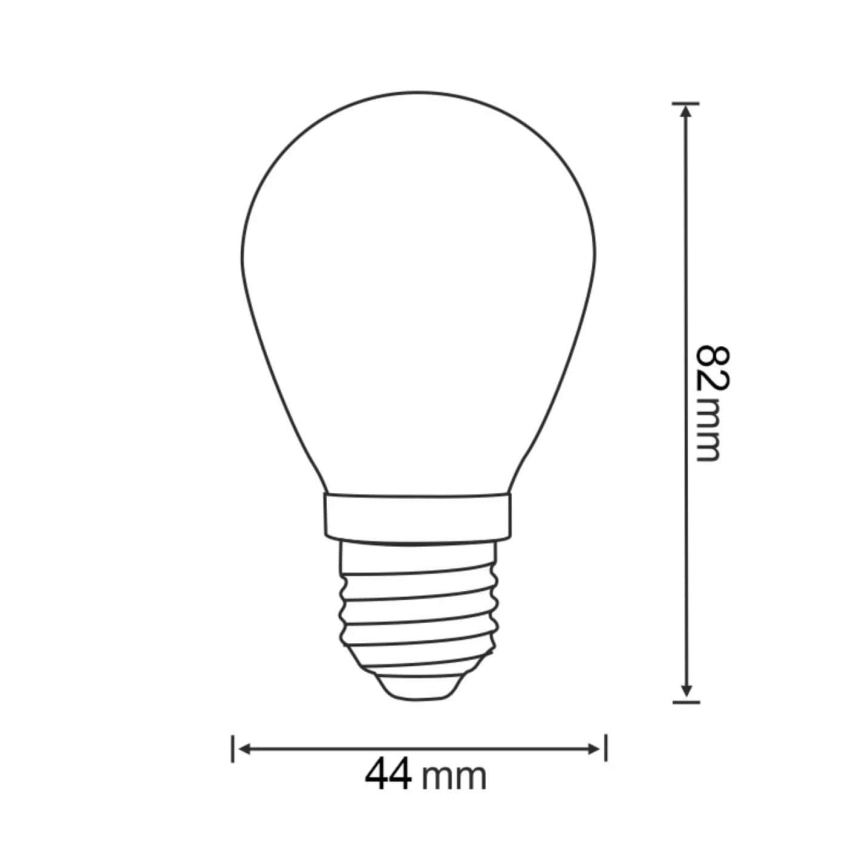 SETTI 2x LED Polttimo PARTY E27/0,3W/36V violetti