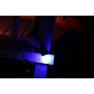 SETTI 2x LED-polttimo PARTY E27/0,5W/36V sininen