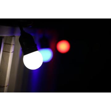 SETTI 2x LED-polttimo PARTY E27/0,5W/36V sininen