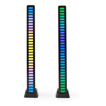 SETTI 2x LED RGB Ladattava pöytävalaisin LED/250 mAh