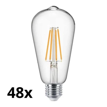 SETTI 48x LED-polttimo VINTAGE ST64 E27/7W/230V 2700K
