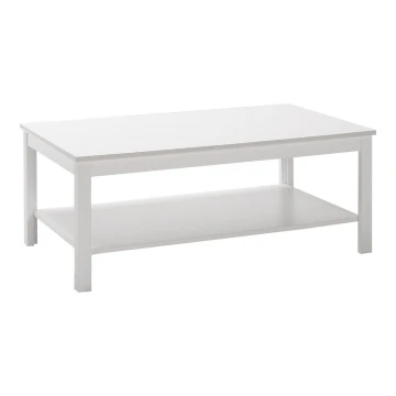 Sohvapöytä 40x103 cm valkoinen