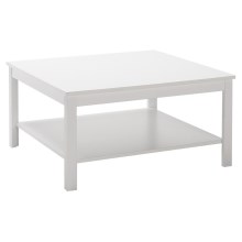 Sohvapöytä 40x80 cm valkoinen