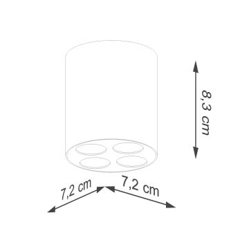 LED-kohdevalaisin ZOE LED/9W/230V valkoinen