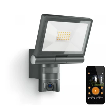 Steinel 065294 - LED-valonheitin anturilla ja kameralla LED/21W/230V IP44
