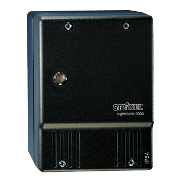 STEINEL 550318 - Hämärän tunnistin NightMatic 2000 musta IP54