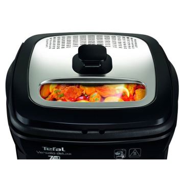 Tefal - Friteerauskeitin 2 l VERSALION DE LUXE 7in1 1600W/230V musta