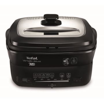 Tefal - Friteerauskeitin 2 l VERSALION DE LUXE 7in1 1600W/230V musta