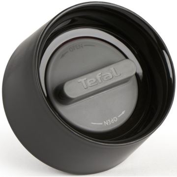 Tefal - Lämpömuki 300 ml COMPACT MUG ruostumaton/musta