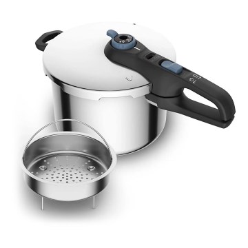 Tefal - Painekeitin 6 l SECURE TRENDY ruostumaton