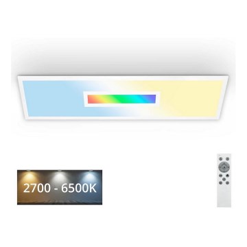 Telefunken 319206TF - RGBW Himmennettävä kattovalaisin LED/22W/230V  2700-6500K valkoinen + kauko-ohjaus