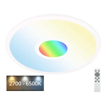 Telefunken 319306TF - LED RGBW Himmennysvalo LED/22W/230V 2700-6500K + kauko-ohjaus
