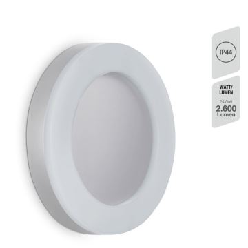 Telefunken 320904TF - LED-ulkoseinävalaisin LED/24W/230V IP44 valkoinen