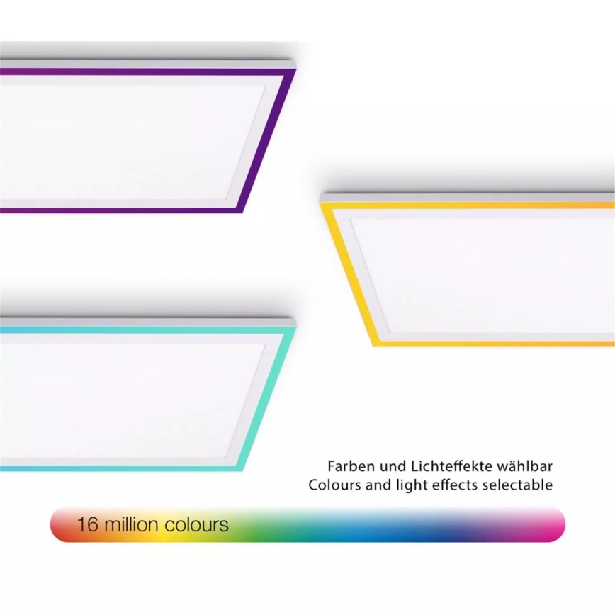 Telefunken 321706TF - LED RGB Himmennyspaneeli LED/24W/230V 3000-6500K + kauko-ohjaus