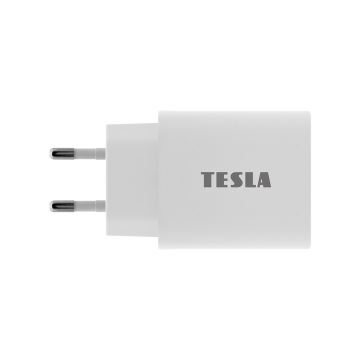 TESLA Electronics - Pikalatausadapteri Power Delivery 20W valkoinen