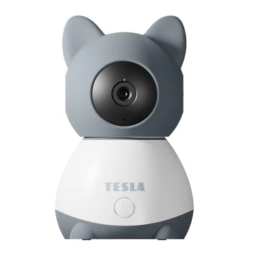 TESLA Smart - Älykamera 360 Baby Full HD 1080p 5V Wi-Fi harmaa