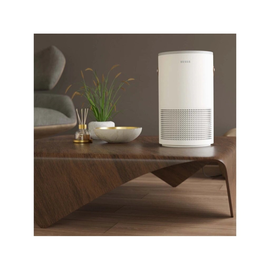 TESLA Smart - Älykäs ilmanpuhdistin ionisaatiolla ja UV-lampulla 48W/230V 300 m³/h Wi-Fi