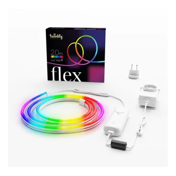Twinkly - LED RGB Himmennettävä nauha FLEX 200xLED 2 m Wi-Fi