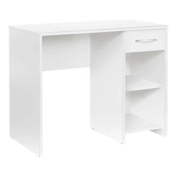 Työpöytä 75x90 cm valkoinen