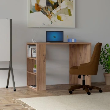 Työpöytä PELIT 70x90 cm ruskea