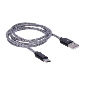 USB-kaapeli 2.0 A -liitin - USB-C 3.1 -liitin 1m