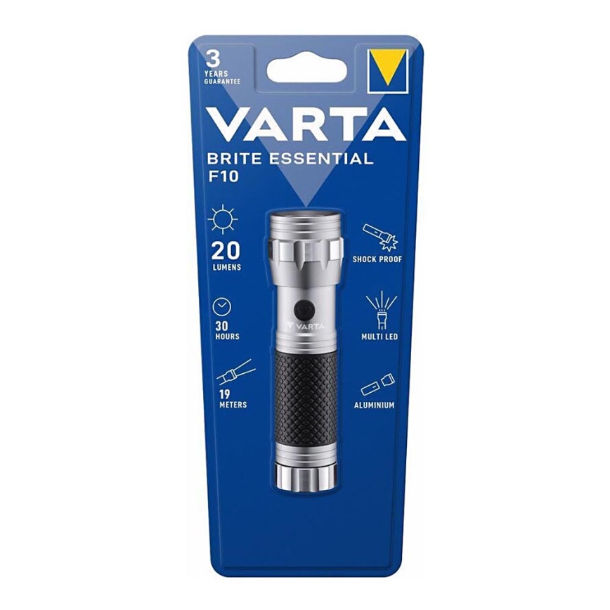 Varta 15608201401 - LED-taskulamppu BRITE ESSENTIALS LED/3xAA