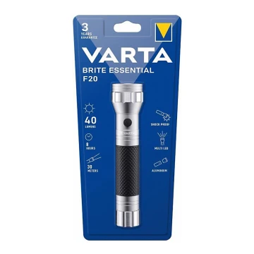 Varta 15618101401 - LED-taskulamppu BRITE ESSENTIALS LED/2xLR14