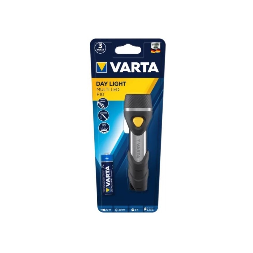 Varta 16631101421 - LED-taskulamppu DAY LIGHT LED/1xAA