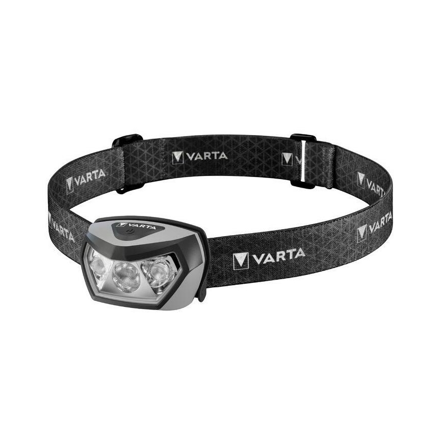 Varta 18650101401 - LED Himmennettävä ladattava otsalamppu OUTDOOR SPORTS LED/5V 1800mAh IPX7