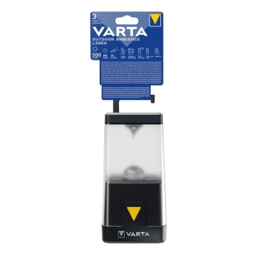 Varta 18666101111 -LED Himmennettävä retkeilyvalo OUTDOOR AMBIANCE LED/3xAA