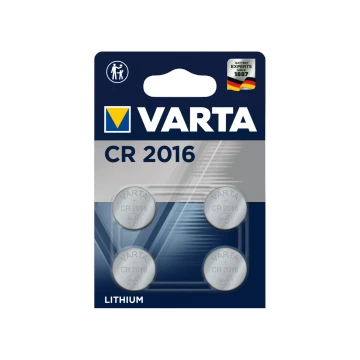 Varta 6016101404 - 4 kpl Litiumnappikenno ELECTRONICS CR2016 3V