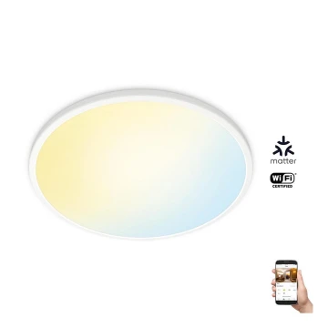 WiZ - LED Himmennettävä kattovalo SUPERSLIM LED/32W/230V 2700-6500K Wi-Fi valkoinen