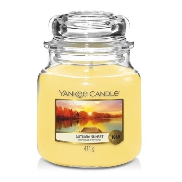 Yankee Candle - Tuoksukynttilä AUTUMN SUNSET keskitetty 411g 65-75 tunnit