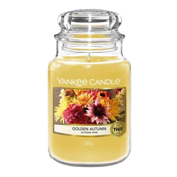 Yankee Candle - Tuoksukynttilä GOLDEN AUTUMN iso 623g 110-150 tunnit