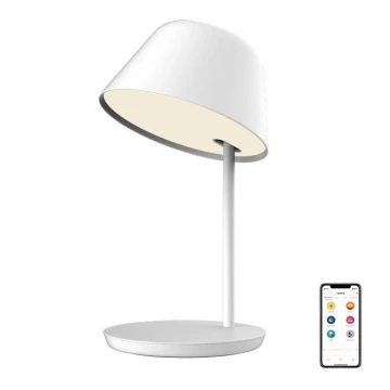 Yeelight - Himmennettävä LED-pöytävalaisin langattomalla latauksella Staria Bedside Lamp Pro LED/20W/230V Wi-Fi