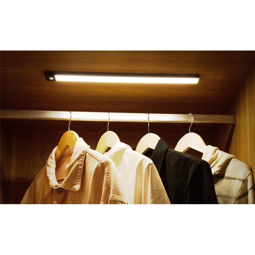 Yeelight - LED himmennettävä ladattava kalustevalaisin sensorilla LED/2,4W/2200 mAh 4000K 60 cm musta