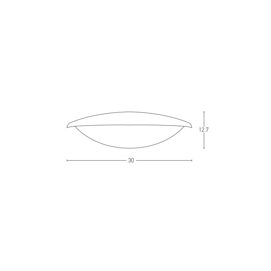 Zambelis E115 - LED-ulkoseinävalaisin LED/6W/230V IP54 antrasiitti