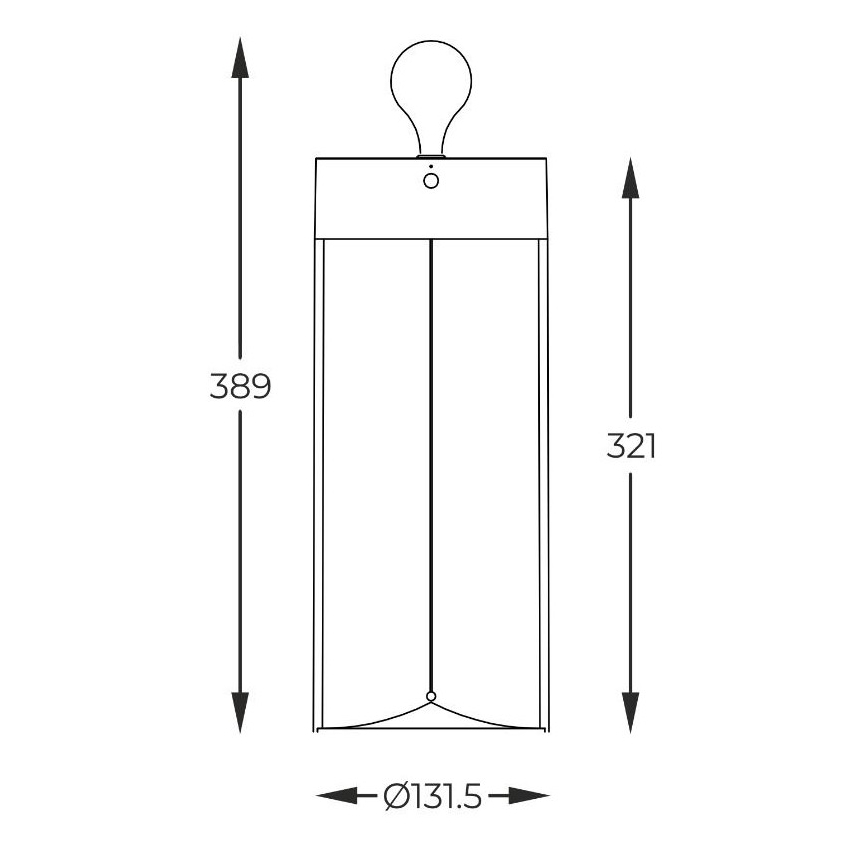 Zuma Line - LED Himmennettävä ja ladattava pöytälamppu LED/1,2W/230V harmaa IP54