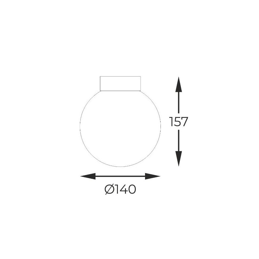 Zuma Line - Kattovalo 1xG9/4W/230V musta