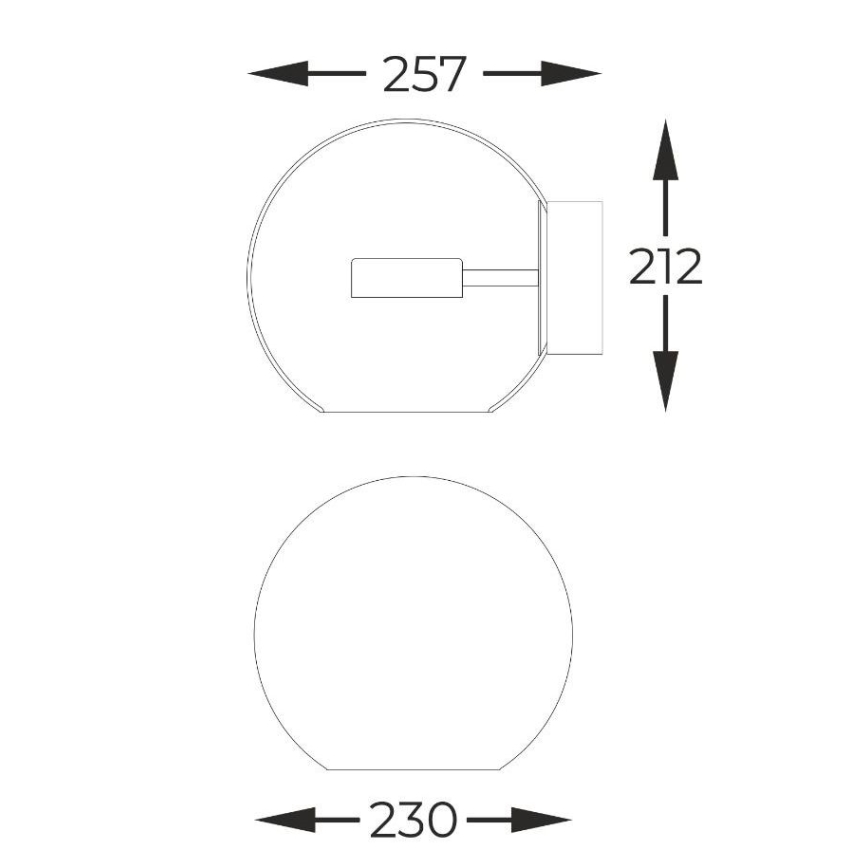 Zuma Line - LED-seinävalaisin LED/5W/230V hopea